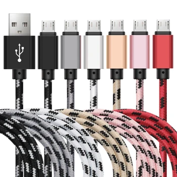 10pcs 1m 3 m 2A Hitro Polnilnik, mikro USB Kabel za Android Podatkov Polnilnik, kabel za Huawei P10 P9 Lite Mate 8 Čast, 5a, 5c 9 nokia 3 2