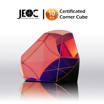10pcs JEOC Certificirano Kotu Kocka, 64mm Premer, 39 mm Višina reflektivni prizma, Cooper, Prevlečeni & AR, Prevlečeni