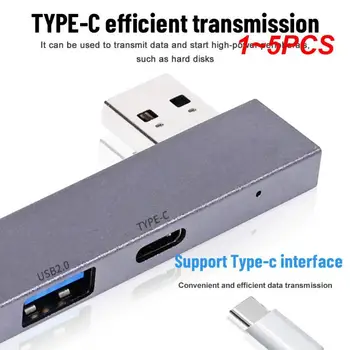 1~5PCS 3 v 1, USB-C SREDIŠČE za Računalniške Opreme Univerzalno Kompaktno USB2.0/USB3.0 Razširitveno Postajo Plug and Play High Speed USB