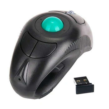 2.4 G Brezžični Zraka Ergonomska Miška sledilna kroglica Ročni USB Optična sledilna kroglica Miši, sledilne kroglice Miši Za Prenosnik