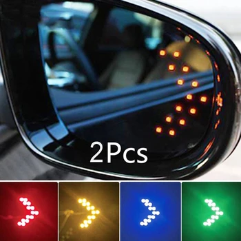 2pcs Avtomobilski LED osvetlitev Ogledala Smerne Plošče Svetlobe avto izdelki Ogledala za AUDI A3 S3 SEAT LEON 5F