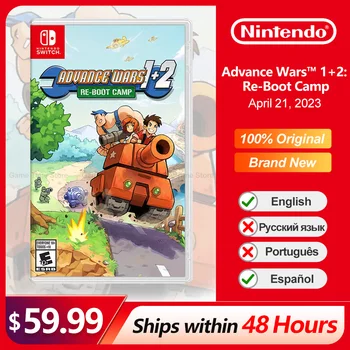 Advance Wars 1+2, Re-Boot Camp Nintendo Stikalo Igro Ukvarja 100% Prvotne Telesno Igro Sim Strategije Žanr za Nintendo Stikalo