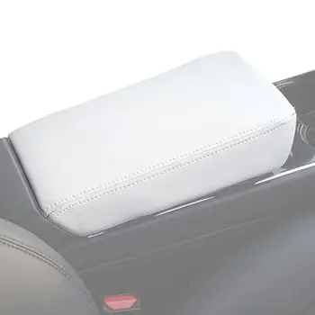 Avto Armrest Polje Zaščitni Pokrov Za Teslaes Model 3 Model Y Centralni Nadzor Armrest Usnja Kritje Dodatki Notranjost
