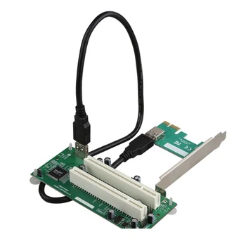 Desktop PCI-Express PCI-E PCI Adapter Kartica Pcie Za Dvojno Režo Pci Razširitveno Kartico, USB 3.0