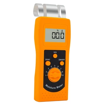 Digitalni Vlage Tester Vsebnost Vlage Tračni Meter Analizator za Tekstilne 0-80% Rangefor Bombažna Preja, Oblačila DropShipping
