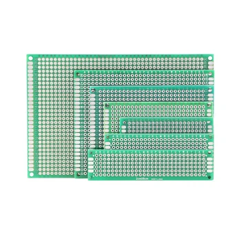Dvostranski HASL 3*7 cm 1.6 mm Fiberboard PCB Board Preizkusa Odbor 2.54 mm Luknjo Odbor
