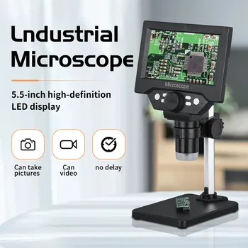 G5 Elektronski digitalni mikroskop Vzdrževanje mikroskopom Lupo nakit mikroskopom 5.5 palčni