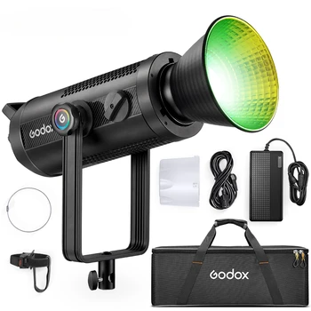 Godox SZ300R 330W Zoom RGBWW LED Video Luč Bowens Nastavek za Bliskavico Pribor Studio v Živo 2500-10000K svetloba body control