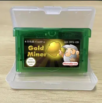 Homebrew GBA Igra Golden Rudar Kartuše Retro Igra Kartice Klasična Igra 