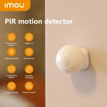 IMOU Zigbee Smart Mini PIR Detektor Gibanja za Oddaljeni Nadzor Svetlobe Avtomatizacije dolgotrajne Baterije Daljinski upravljalnik Pametni Življenje