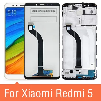 LCD Za Xiaomi Redmi 5, Zaslon na Dotik, Mobilni Telefon, LCD-Zaslon za Xiaomi Redmi 5 Zamenjava Računalnike Zbora Za Redmi 5