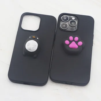 Lepe Risanke Pingvin Stopala Primeru Telefon za Huawei Nova 11 Pro 11i 10Z 9Z 8 SE 7i 8i 6 5i Pro 5T 5Z Mehko in privoščite kavico ali koktejl Silikonski Pokrov
