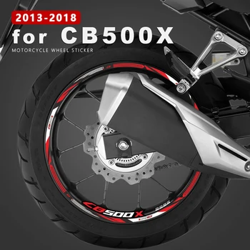 Motorno kolo Kolo Nalepke Nepremočljiva Platišča Nalepko CB500X Pribor za Honda CB 500X 2015 CB500 CB X 500 X Obdobje 2013-2018 2016 Nalepke