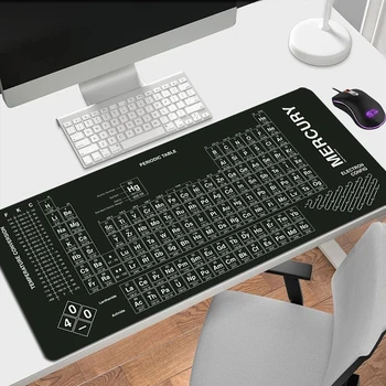 Mousepad Gamer Tipkovnice Pad Periodnega Sistema Elementov Miško Preprogo Gaming Pripomočki Desk Mat Urad Preproge Mause Preproga Speed
