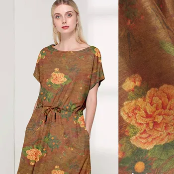 Naravni Mulberry Svile, perilo tkanine, občutljivo letnik kitajske svile krpo Moda za obleko diy šivanje z meter materiala