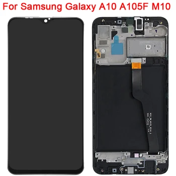 Novi Originalni A105F/DS LCD zaslon Za Samsung A10 M10 A105F LCD Z Okvir 6.2