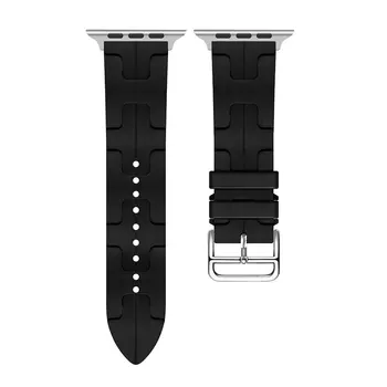 Novo Kilim Single Tour Trak Za Apple Watch Band 44 mm 40 mm 49 mm 45 mm 41mm Silikonsko zapestnico iwatch series 9 se 3 5 6 7 8 ultra 2