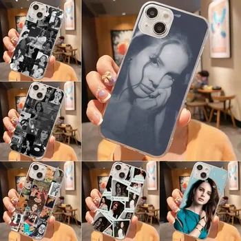 Pevka Lana Del Rey Primeru Telefon Za Iphone 7 8 Plus X Xr Xs 11 12 13 15 Se2020 Mini Mobilnih Telefonov Iphone 14 Promax Primeru