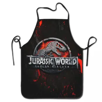 Po Meri Hlače Z Oprsnikom Jurassic Park, Dinozaver Predpasnik Moški Ženske Unisex Odraslih Chef V Kuhinji Kuhanje Tablier Kuhinje Peko