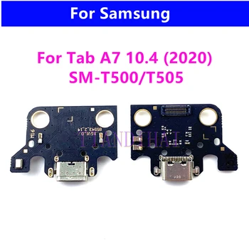 Polnjenje Flex Za Samsung Galaxy Tab A7 10.4 (2020) SM-T500/T505 USB Charge Vrata Jack Dock Priključek za Polnjenje Odbor Flex Kabel