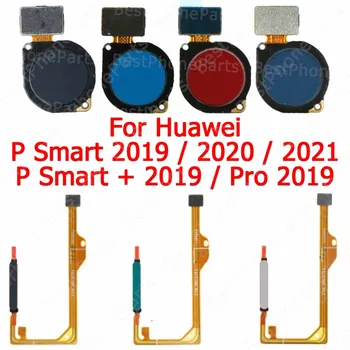 Prst Tiskanja, Optičnega Flex Kabel Dotaknite Se Meni Za Huawei P Smart Plus Pro 2019 2020 2021 Prstnih Senzor Zamenjava Rezervnih Delov