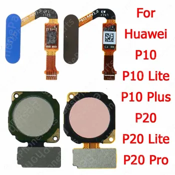 Prst Tiskanja, Optičnega Za Huawei P20 Pro P10 Plus P20 Lite Nov Začetni Zaslon, Se Dotaknite Gumba Za Meni Prstnih Senzor Flex Kabel