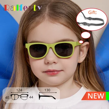 Ralferty Nezlomljiv sončna Očala za Otroke Visoke Kakovosti Otrok, Anti-glare Retro uv400 Zaščito Polarizirana sončna Očala 0-3 za Malčke