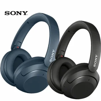 SONY WH-XB910N Brezžične Slušalke Bluetooth Slušalke za Zmanjšanje Hrupa, Zložljive Slušalke Športne Slušalke Fone Bluetooth Čepkov