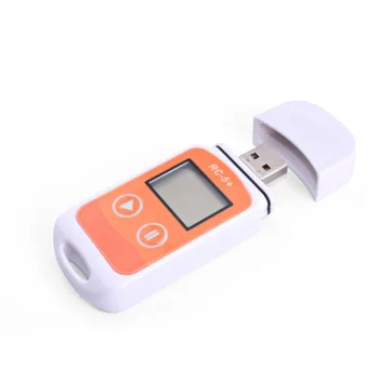 Temperatura Diktafon USB Samodejni prenos Podatkov Diktafon v Hladilniku Hladne Verige Prevoz Visoko Natančnost, Termometer