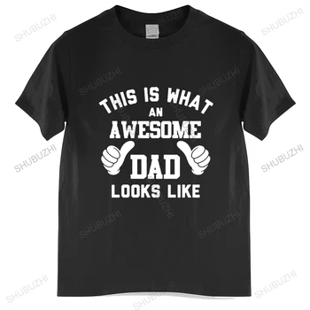 To je tisto, Kar Je Super Očka Izgleda T Shirt očetovski Dan Najboljše Darilo Za Moža Ali Očka EU Velikost Bombaž Majica