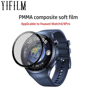 YIFILM 2PCS Screen Protector Za Huawei Watch 4 Pro 3D Ukrivljeno Zaščitno folijo Za Huawei Watch 3 Pro Watch 4 Pro Watch 4