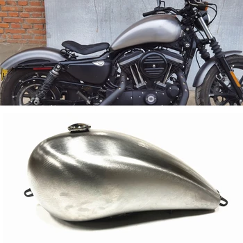 Za Harley Sportster 2006-2022 2007 Silver 20 L Bencina, Plinskega Rezervoarja za Gorivo S Skp